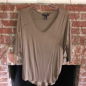 Beige Tunic Top
